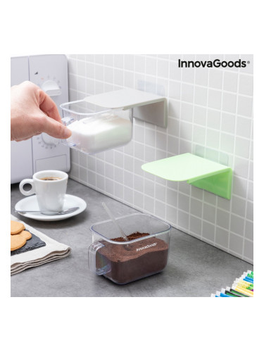 Подвижни Залепващи се Кухненски Контейнери Handstore InnovaGoods Опаковка от 2 единици