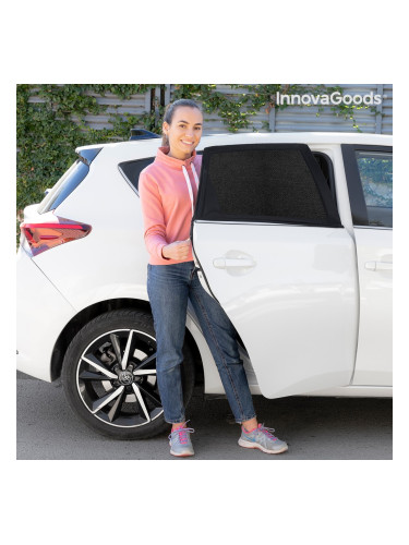 Мрежа Сенник за Кола UVlock InnovaGoods Опаковка от 2 единици