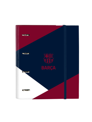 Папка с пръстени F.C. Barcelona A4 Кестен (35 mm)