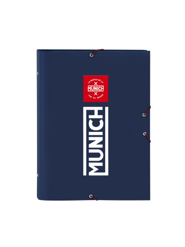 Папка за Сортиране Munich Storm Черен Сив A4