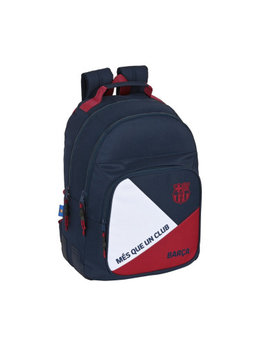 Училищна чанта F.C. Barcelona Син Кестен (32 x 42 x 15 cm)