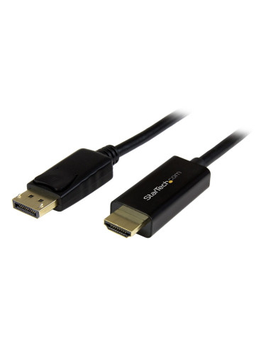Кабел DisplayPort към HDMI Startech DP2HDMM2MB           (2 m) Черен
