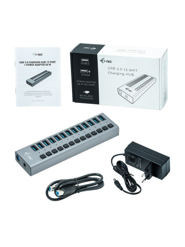 USB извод i-Tec U3CHARGEHUB13        60W
