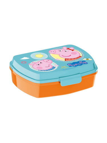 Уред за сандвичи Peppa Pig Having fun, Пластмаса, Светло розово, 17 x 5.6 x 13.3 cm