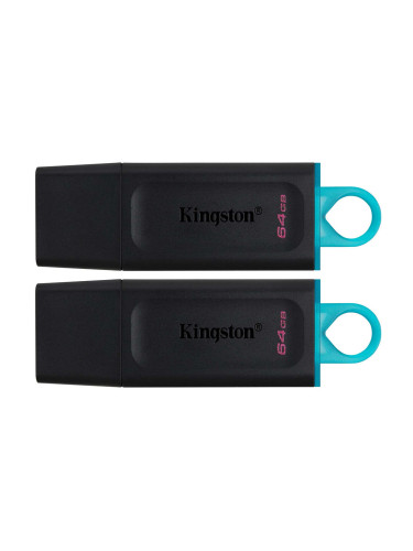 USB стик Kingston DataTraveler Exodia Зелен 64 GB 2 pcs