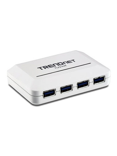 USB извод Trendnet TU3-H4               Бял