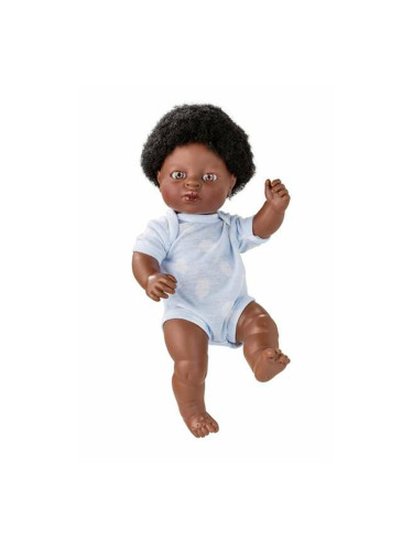 Бебешка кукла Berjuan Newborn 38 cm Африканка (38 cm)