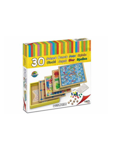 Настолна игра Cayro 30 Games (31 x 31 x 5.5 cm) Дървен