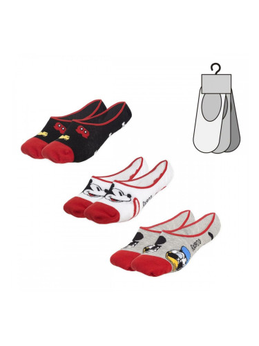 Чорапи Mickey Mouse Унисекс 3 чифта Многоцветен - 41-46