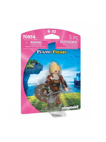 Съчленена Фигура Playmobil Playmo-Friends 70854 Жена викинг (5 pcs)