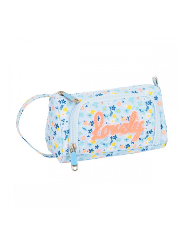 Училищен Несесер Moos Lovely, Син 