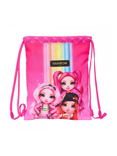 Детска Раница Rainbow High, Фуксия, 26 x 34 x 1 cm