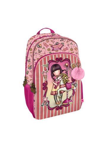 Училищна чанта Gorjuss Carousel, Сьомга, Приспособим 