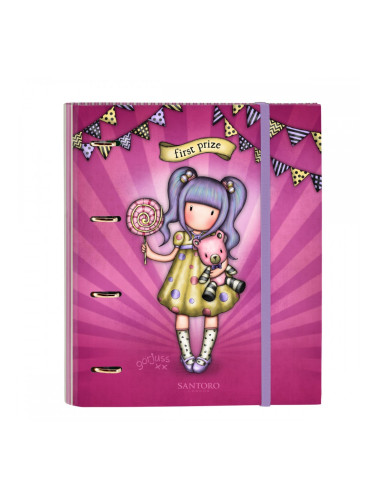 Папка с пръстени Gorjuss First prize Люляк (27 x 32 x 3.5 cm)