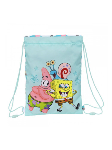 Раница с връвка Spongebob Stay positive, Патрик