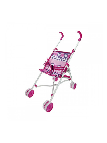 Количка за Кукли Reig 25,5 x 41,5 x 55,5 cm Син Розов Сгъваем