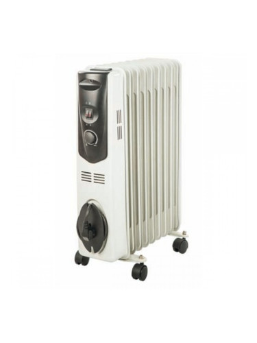 Маслен радиатор (7 ребра) S&P SAHARA 1503 Сив 1500 W