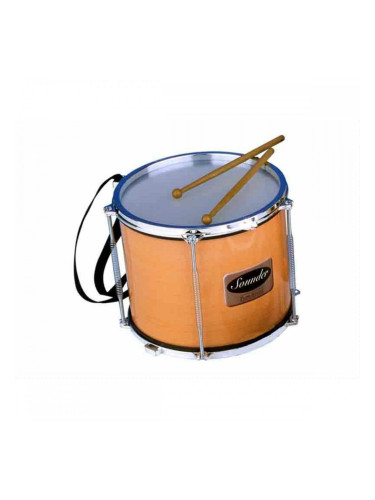 Барабан Дървен Металик (21 x 26 cm)