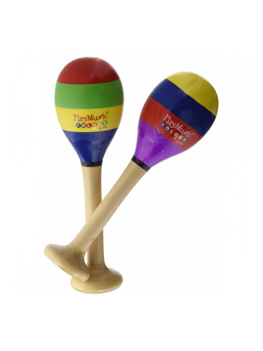 Маракаси Reig Дървен Многоцветен