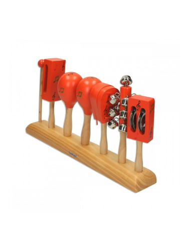 Musical set Reig Червен Дървен