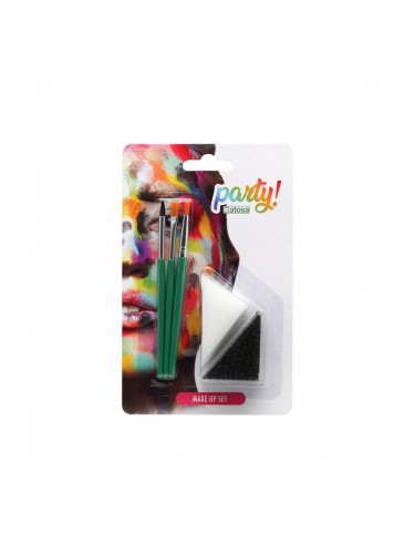 Четки за рисуване Гъба 5 Части Комплект С грим