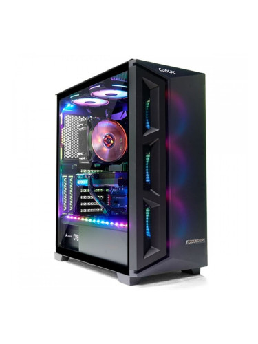Настолен компютър CoolPC AMD Ryzen 5 3600 GEFORCE GTX 2060 EVO EDITION 6GB GDDR6 16 GB DDR4 480 GB SSD AMD Ryzen 5