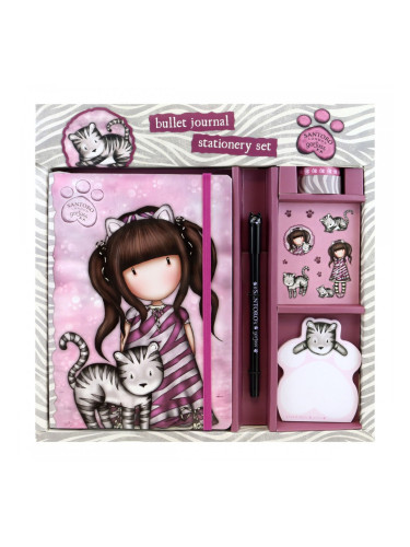 Канцеларски сет Gorjuss Ruby wild Розов Сив