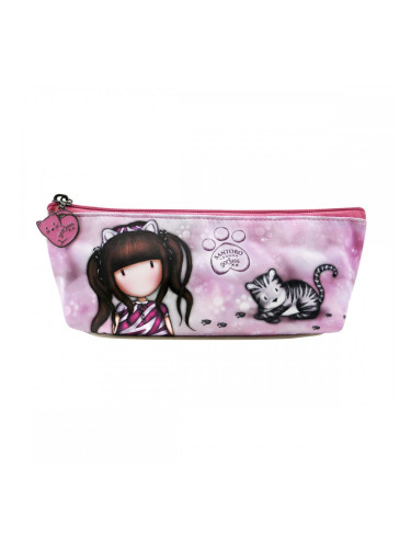 Ученически несесер Gorjuss Ruby wild Сив (22.3 x 8.8 x 5.7 cm)