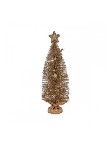 Коледно Дърво със Звезда champagne (23 x 14,5 x 46 cm)