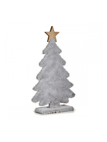Коледно дърво Звезда Полярен Сив (21 x 36 x 7 cm)
