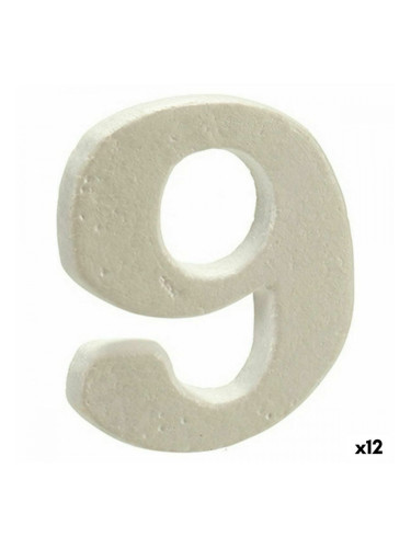 Декоративна фигурка Номера 9 12 броя (2 x 15 x 10 cm)