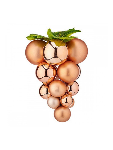 Коледни топки Малът Грозде Мед Пластмаса