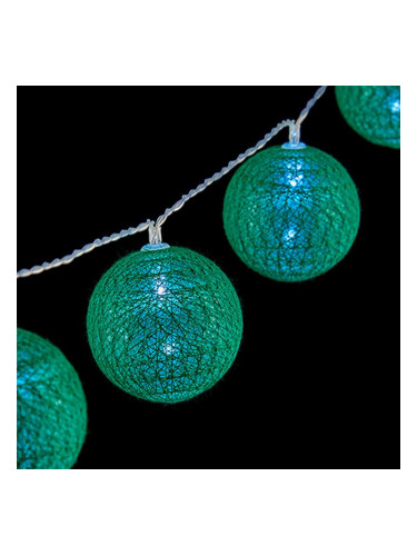 Гирлянда от LED Топки Ø 5 cm Зелен (2 m)