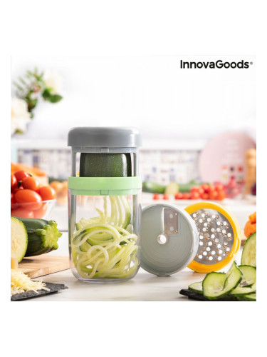 Спирална Резачка за Зеленчуци и Ренде с Рецепти Vigizer InnovaGoods