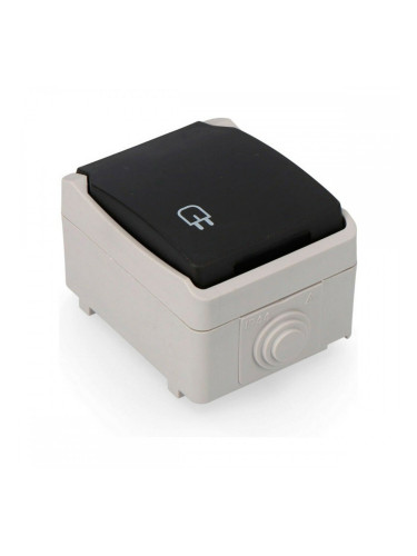 Plug-in base EDM С капак Сив 250 V 16 A