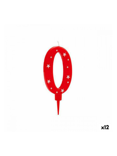 Свещ Рожден Ден Номера 0 (12 броя)
