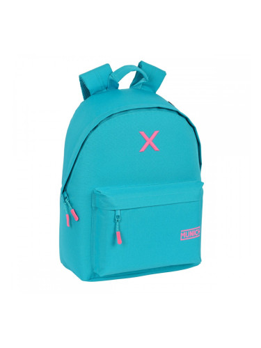Раница за лаптоп Munich  munich basicos  цвят тюркоаз (31 x 41 x 16 cm)