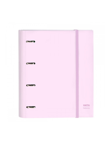 Папка с пръстени Safta Rosa Розов (27 x 32 x 3.5 cm)