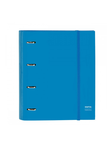 Папка с пръстени Safta Azul Син (27 x 32 x 3.5 cm)