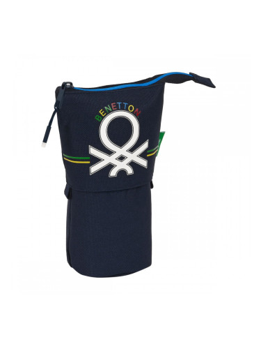 Кутия за Моливи Benetton Sixties Морско син (8 x 19 x 6 cm)