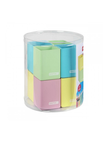 Комплект Safta Многоцветен Моливник Силикон (8 Части)