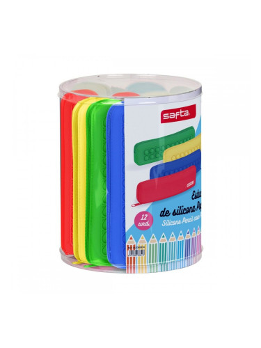 Ученически несесер Safta Pop It Многоцветен Тесен (12 Части)