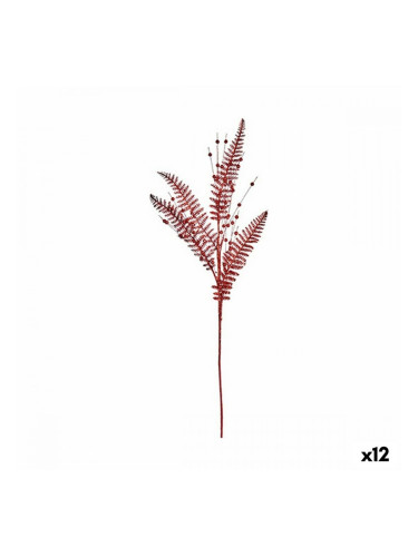 Клон Червен Пластмаса Коледа 90 cm 12 броя