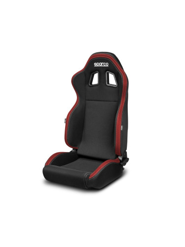 Състезателна Седалка Sparco R100 Черен/Червен