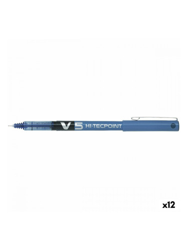 Писалка с течно мастило Pilot V-5 Син 0,3 mm (12 броя)