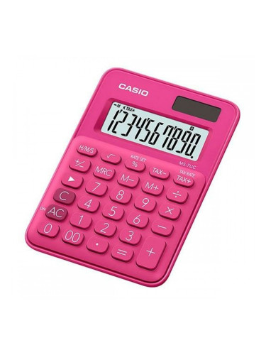 Калкулатор Casio MS-7UC-RD Червен