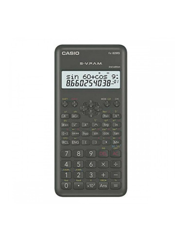 Научен Калкулатор Casio FX-82 MS2 Черен Тъмно сив Пластмаса