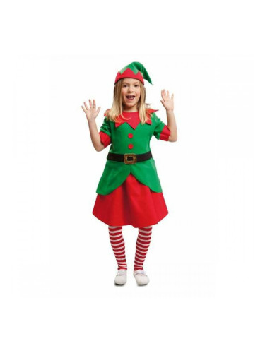 Маскировъчен костюм за деца My Other Me Елф момиче Зелен - 3-4 години