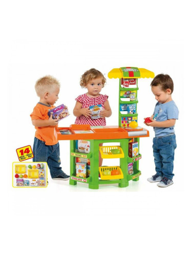 Супермаркет за Играчки Moltó 14 Части