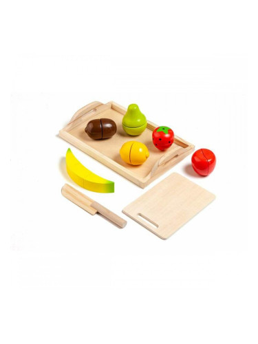 Комплект за Хранене Играчка Moltó 9 Части Плодове